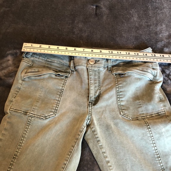 Women’s size 6 American Eagle outfitters green jeans - Picture 7 of 12